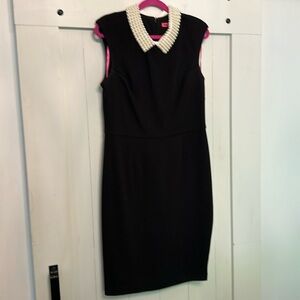Betsy Johnson size 12 black knit dress